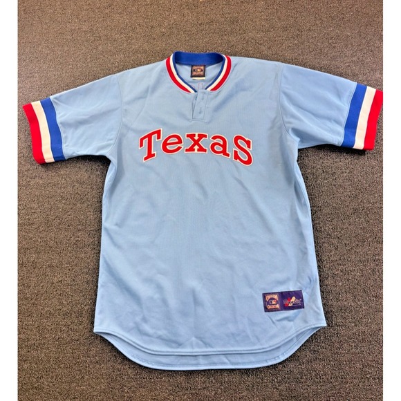 Majestic Other - Majestic Texas Rangers Alex Rodriguez "Throw Back" Jersey Mens Size L MLB #3